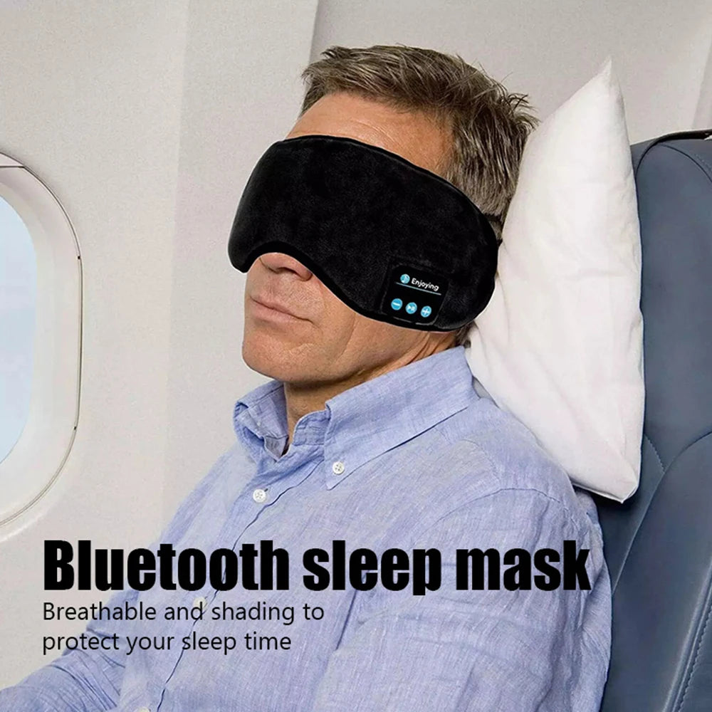 Fone Bluetooth Earphones Sports Sleeping Headband Elastic Wireless