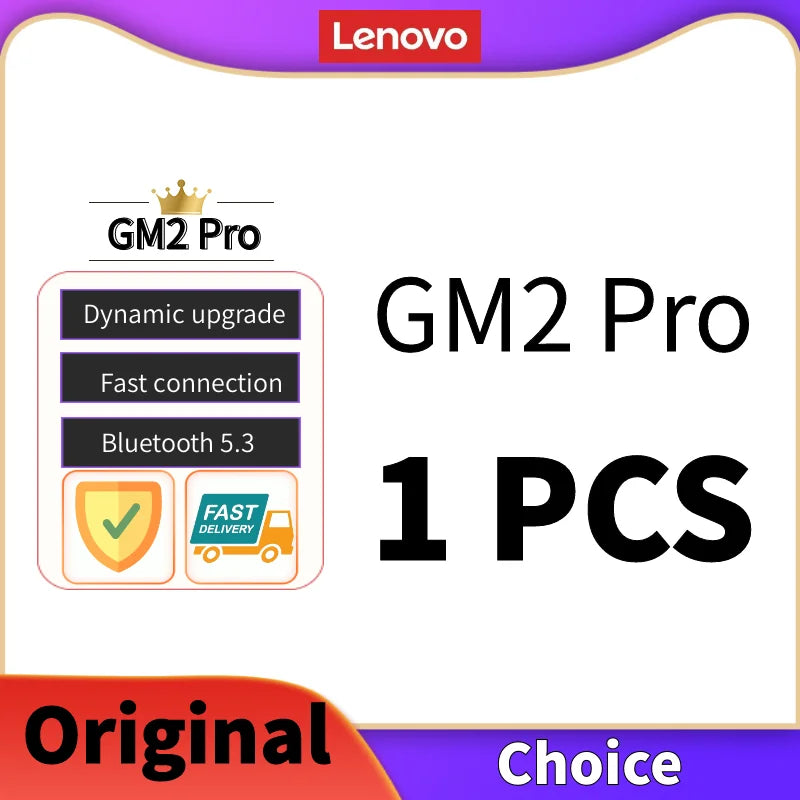 Lenovo GM2 Pro Bluetooth 5.3 Earphones Sports Headset Wireless In-Ear